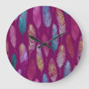Recherche de motif de plume horloges Illustration