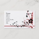 Recherche de nature abstraite cartes visite Feuille