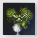 Suche nach grüne herzen wanduhren Blume