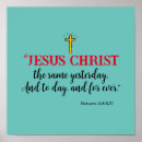 Suche nach jesus christus poster Typografie