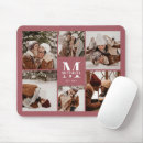 Recherche de monogramme unique tapis souris Pour eux