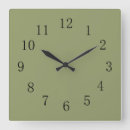 Recherche de prix bas horloges Vert avocat