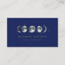 Recherche de lune cartes visite Yoga