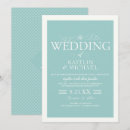 Recherche de turquoise mariage invitations Typographie