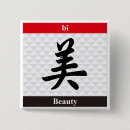 Recherche de kanji japonais badges Chinois