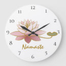 Recherche de fleur de lotus rose horloges Pour tous