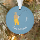 Suche nach fliegenfischer ornamente Fischerei