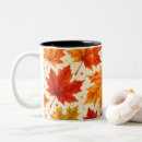Recherche de feuille d érable tasses Feuilles d'automne