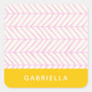 Recherche de chevron rose autocollants Motif