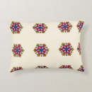 Recherche de mandala de fleur coussins Élégant