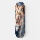 Recherche de lion skateboards Aquarelle