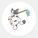 Recherche de pêcheur drôle autocollants Canne à pêche