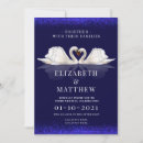 Recherche de swan invitations Bleu