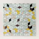 Suche nach schwarz weißes geometrisches puzzle Abstrakt