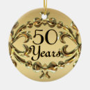 Recherche de 50 ans de mariage ornements Cinquante