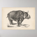 Recherche de animaux sauvages art Rhinocéros