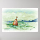 Suche nach bojen poster Meer