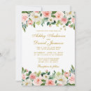 Suche nach aquarell rosa hochzeits einladungen Rosa und weiß