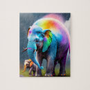 Suche nach niedlicher elefant puzzle Für kinder