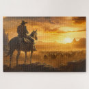 Recherche de cowboy puzzles Pour lui