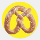 Recherche de bretzels autocollants Bretzel doux