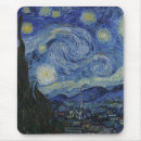 Recherche de beaux arts tapis souris Van gogh