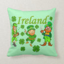 Recherche de trèfle irlandais coussins Jour