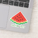 Recherche de pastèque rouge autocollants Fruit