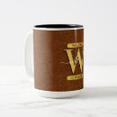 Recherche de faux cuir tasses Vintage