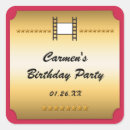 Recherche de movies autocollants Rouge