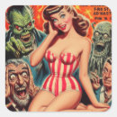 Suche nach retro horror aufkleber Halloween