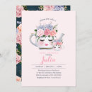 Recherche de teapot baby shower invitations Élégant