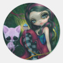 Recherche de grands yeux autocollants Chaton