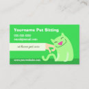 Recherche de pet sitter cartes visite Vétérinaire