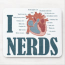 Suche nach nerds mousepads Herz