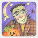 Recherche de frankenstein autocollants Halloween