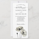 Recherche de poppies mariage invitations Contemporain