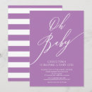 Recherche de lavender baby shower fille invitations Violet