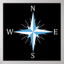 Recherche de rose de boussole posters Direction