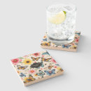 Recherche de aquarelle fleur de dessous de verres Moderne