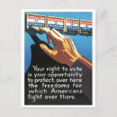 Recherche de libertés cartes postales Élection