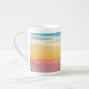 Recherche de paysage montagne tasses Coucher de soleil