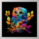 Suche nach bunte eule poster Abstrakt