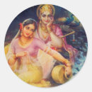 Recherche de krishna autocollants Radha
