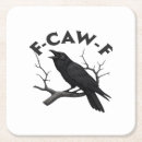 Suche nach schwarzer rabe untersetzer F caw f