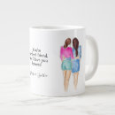 Recherche de meilleure fille tasses Illustration