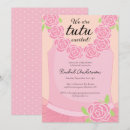 Recherche de tutu baby shower invitations Floral