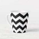 Recherche de zigzag noir et blanc tasses Motif