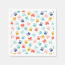Recherche de patte de chien serviettes Coloré