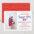 Recherche de super héros invitations Amusant